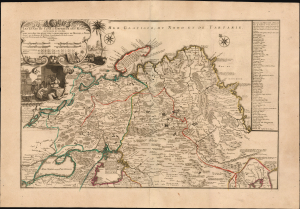 1722 Nicolas De Fer Map of Russia in Asia, updating Witsen