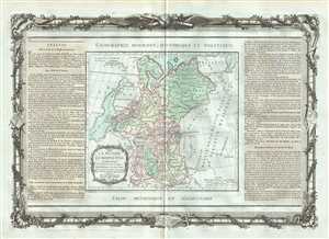 1786 Desnos and de la Tour Map of European Russia