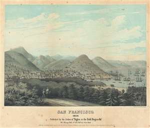 1850 Johnson View of San Francisco