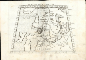 1561 Ruscelli / Gastaldi Scandinavia (1561 First State)