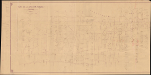 1937 Conseil Municipal Diazotype Map of the Shanghai French Concession