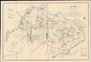 1893 Wade and Villard Hunting Map of Shanghai and its Environs
