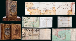 1757 Marques de Mina 2-Volume Manuscript History of the War of the Quadruple Alliance, Sicily