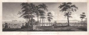 1828 Elliot / Crawfurd View of Singapore - first view of Singapore!