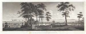 1828 Elliot / Crawfurd View of Singapore - first view of Singapore!