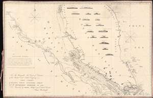 1857 Horsburgh Nautical Chart or Map of Singapore and the Malacca Strait