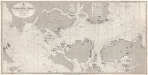 1870 Admiralty Chart of Singapore Strait