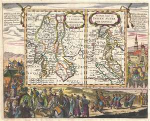 1687 Wagner Map of Southeast Asia (Malaya, Thailand, Singapore)