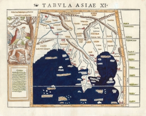 1540 Münster / Ptolemy Map of Southeast Asia (1540 first issue)