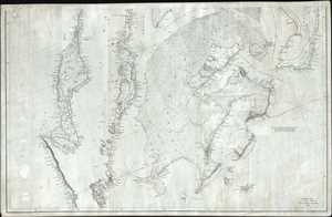 1844 Copley Blueback Nautical Chart or Maritime Map of the Bahamas and Cuba