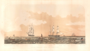 1870 Russell / Bufford View of Sperm Whaling Industry