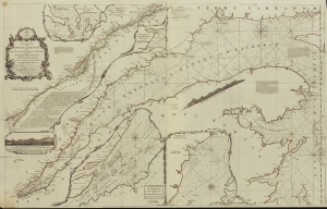 1775 Jefferys Chart of the St. Lawrence River