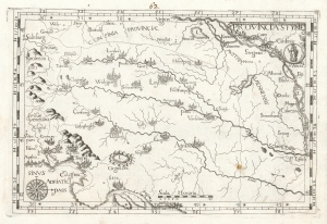 1714 Montecalerio Map of Croatia, Slovenia and Austria and its Capuchin Monasteries