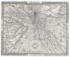 1640 Ritter Sundial Map of the World