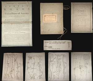 1790 Colles Survey of Roads - First American Road Book - Complete
