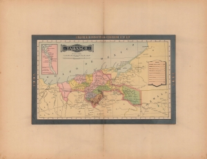1897 Garcia Cubas Map of Tabasco