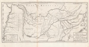 1796 Carey Map of Tennessee