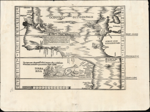 1522 / 1541 Waldseemüller / Fries Map of the New World