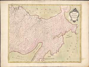 1771 Treskot Map of Russian Siberia and the Siberian Arctic
