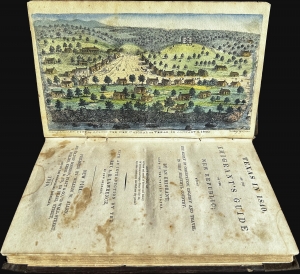 1840 Texas Emigrant's Guide w/ First View of Austin, Texas
