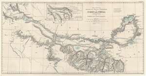 1875 Murray Map of Tibet and Nepal