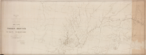 1910 Canadian Department of the Interior Map of Timber Berths in the Yukon Territory