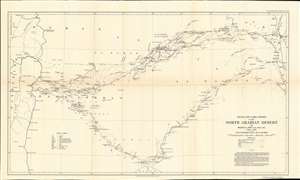 1923 Holt Map of Jordan and Syria and Parts of Iraq, and Israel / Palestine