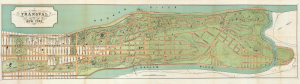 1880 Viele Map of Upper Manhattan (Washington Heights, Fort George, and Inwood)
