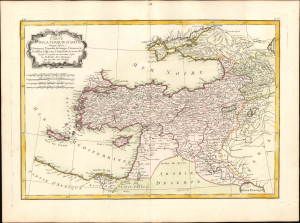 1778 Bonne Map of Turkey, Syria and Iraq (Asia Minor)