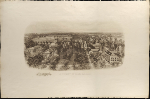 1907 Rummell Bird's-Eye View of the University of North Carolina