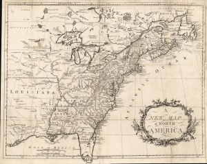 1779 / 1785 Map (after Mitchell) of the British Colonies in North America