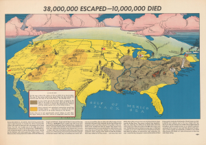 1943 Means Pictorial Persuasive View, United States under Nazi Occupation