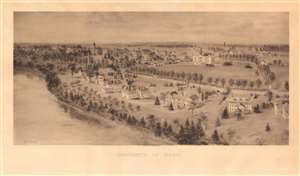 1909 Rummell View of the University of Maine, Orono Campus