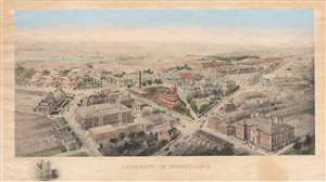 1910 Richard Rummell View of the University of Pennsylvania
