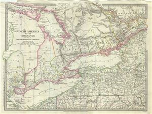 1832 S.D.U.K. Map of Ontario and the Great Lakes