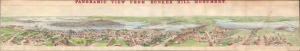1856 Smillie and Mallory Panoramic View of Boston from Bunker Hill