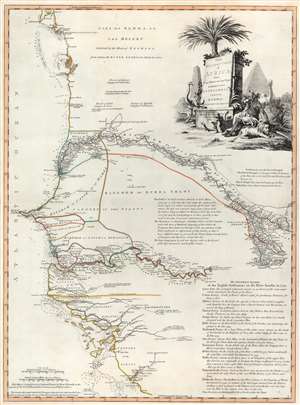 1789 Sayer Map of Western Africa