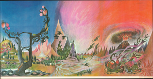 1965 Ballantine / Barbara Remington 'Wilderness' Lord of the Rings Poster