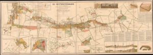1895 Goldmann Map of the Witwatersrand Gold Fields, Johannesburg