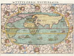 1552 Münster Map of the World