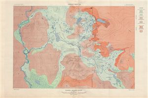 1904 USGS Geologic Map of Norris Geyser Basin, Yellowstone National Park