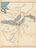 1945 LeDonne Map of Europe and the 1115th Engineer Combat Group During World War II