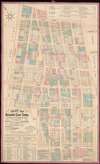 1869 Holmes Map of Little Italy, Nolita, and Soho, Manhattan, NYC