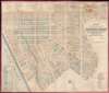 1881 Holmes Map of the West Village or Greenwich Village, New York City