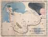 1945 Kaliher and White Pictorial WWII Route Map of the 79th Inf. in France