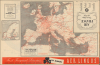 1950 ABC Air Guide World Map of Passenger Air Routes