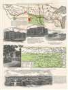Miniature Map of Yellowstone Trail from Chicago to Yellowstone Park. - Main View Thumbnail