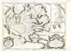 1690 Coronelli Map of Ethiopia, Abyssinia, and the Source of the Blue Nile