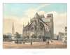 1845 Arnout View of the Apse of Notre Dame, Paris, France