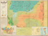 1971 Abdullah / De Agostini Arabic Wall Map of Abu Dhabi